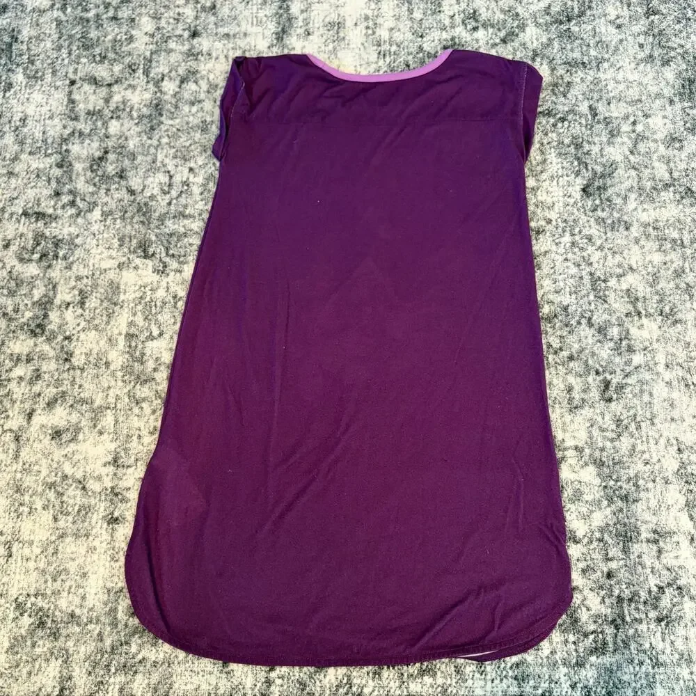 Disney Store Villains Nightshirt Girls Purple Not Bossy‎ I'm The Queen Size 9/10